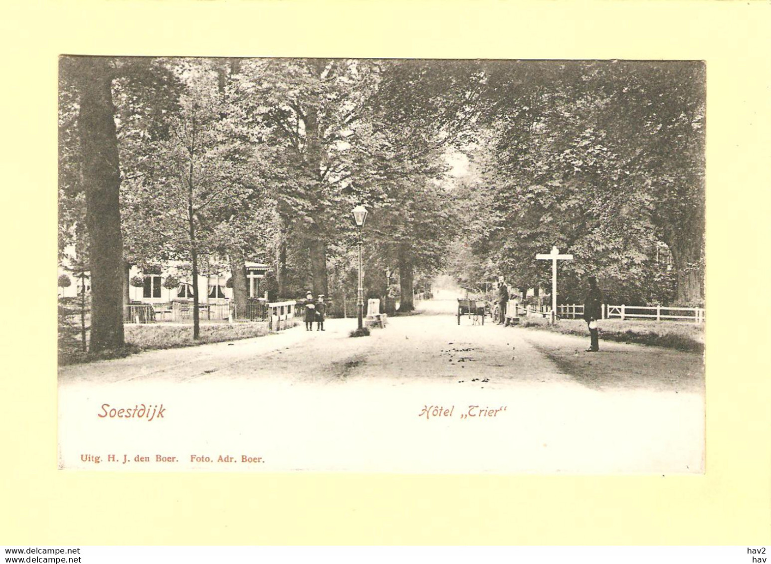 Soestdijk Hotel Trier Voor 1905 RY35619 - Soestdijk