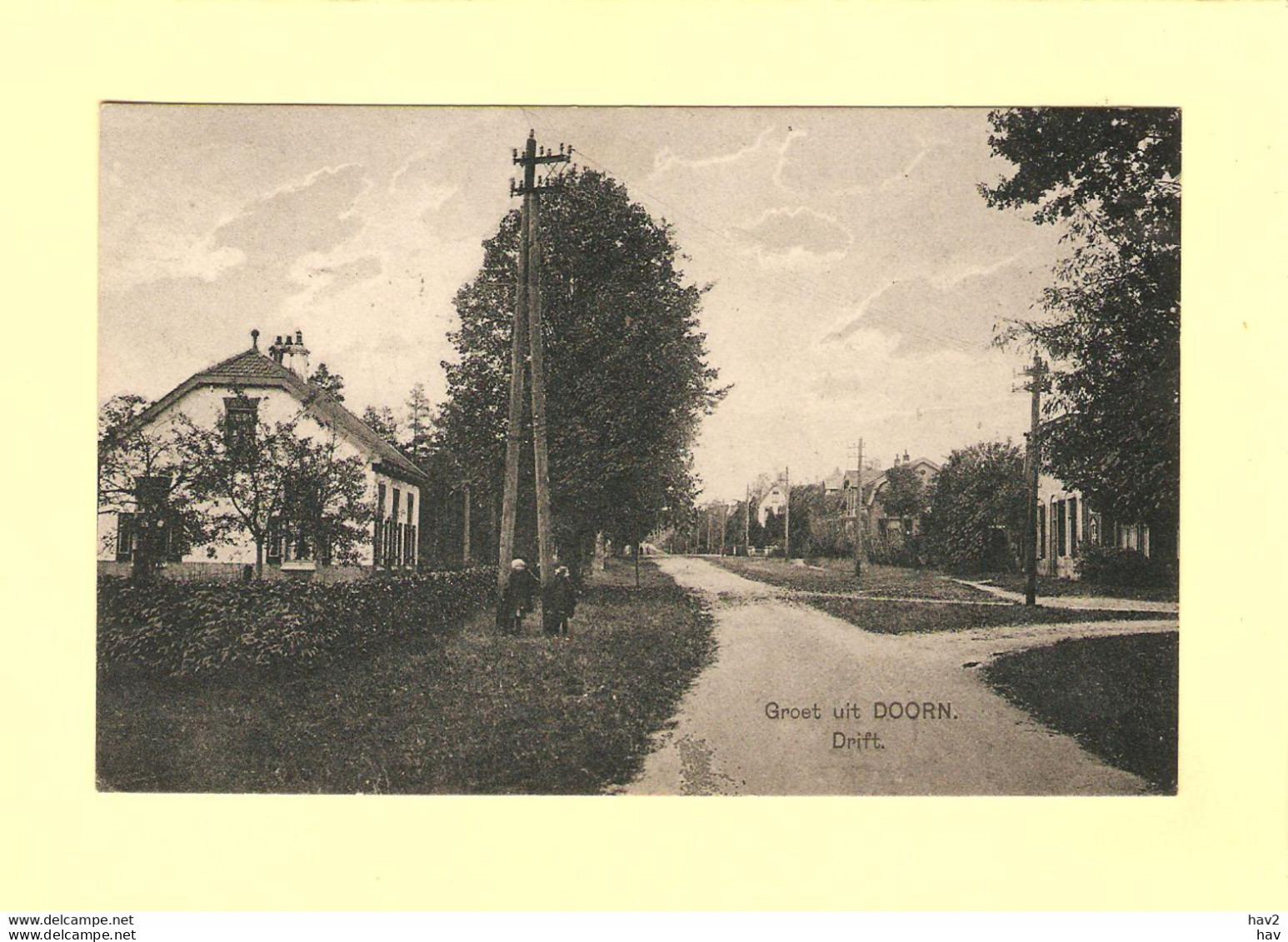 Doorn Woningen Aan De Drift Ca.1920 RY35581 - Doorn