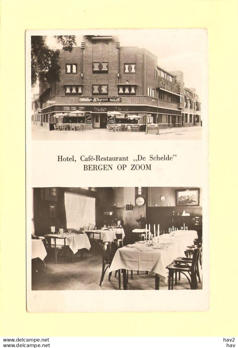 Bergen Op Zoom Hotel Schelde 2-luik 1950 RY35554 - Bergen Op Zoom
