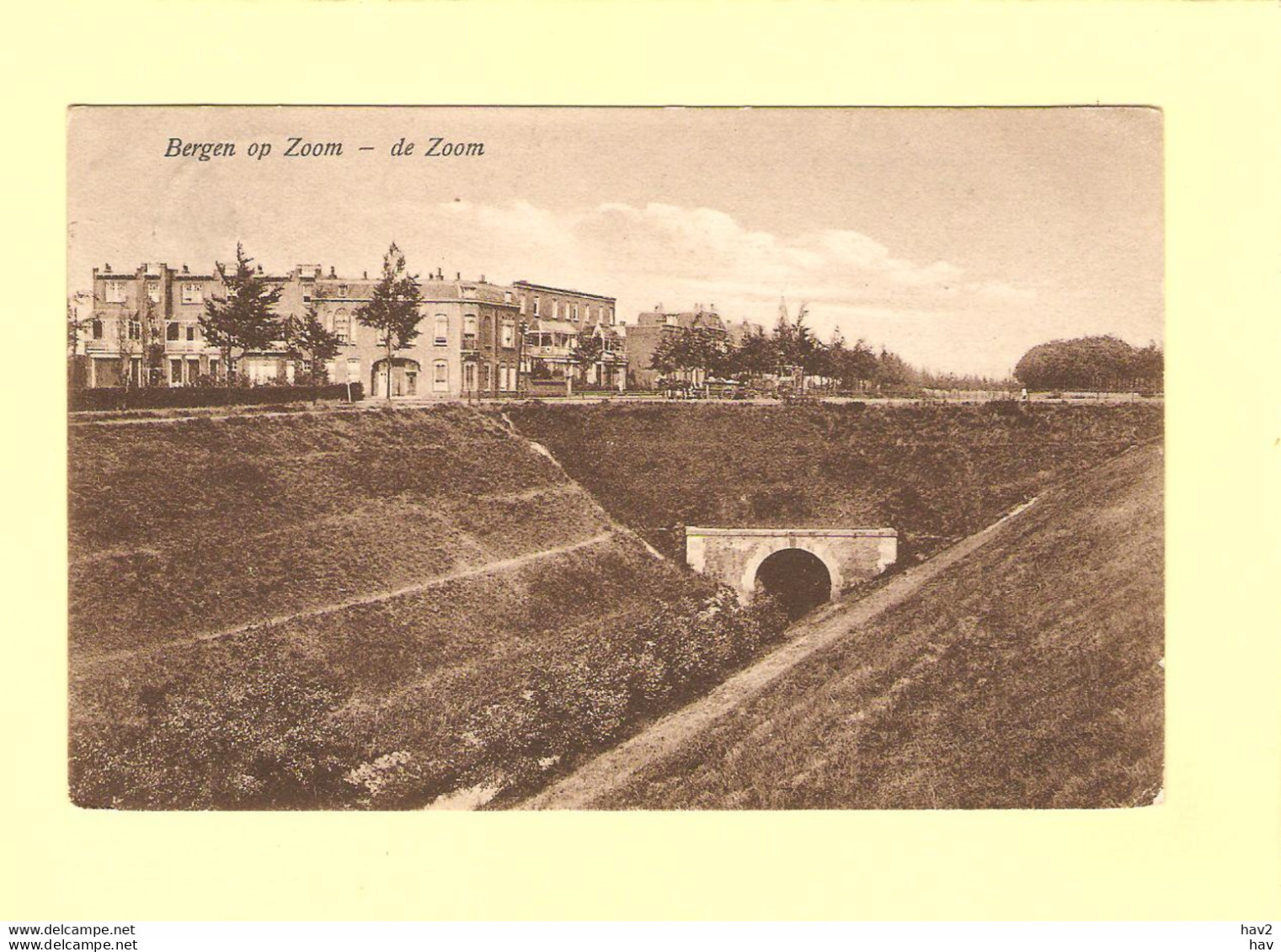 Bergen Op Zoom De Zoom 1924 RY35524 - Bergen Op Zoom