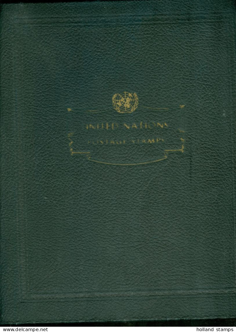 UNITED NATIONS VINTAGE COLLECTION FROM 1951 - 1977 * MNH * HISTORIC ALBUM BY WASHINGTON PRESS 81 SCANS - Ungebraucht