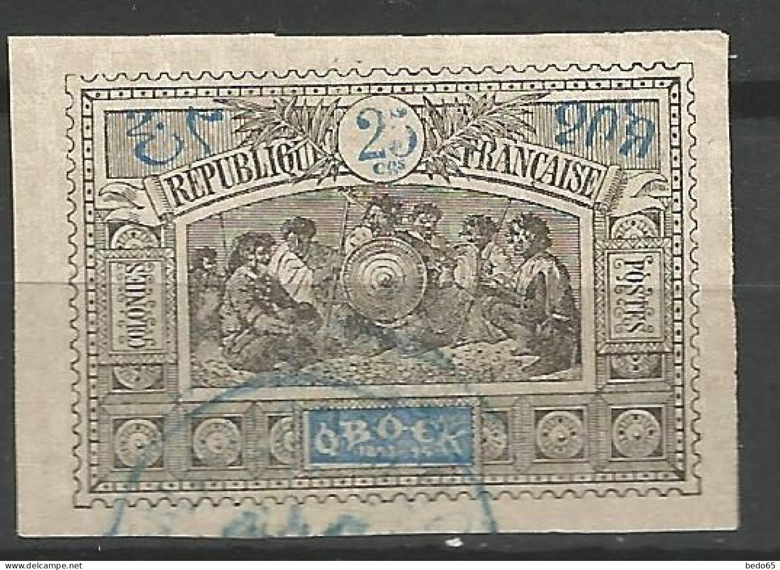 OBOCK N° 54 OBL Petit Aminci / Used - Used Stamps