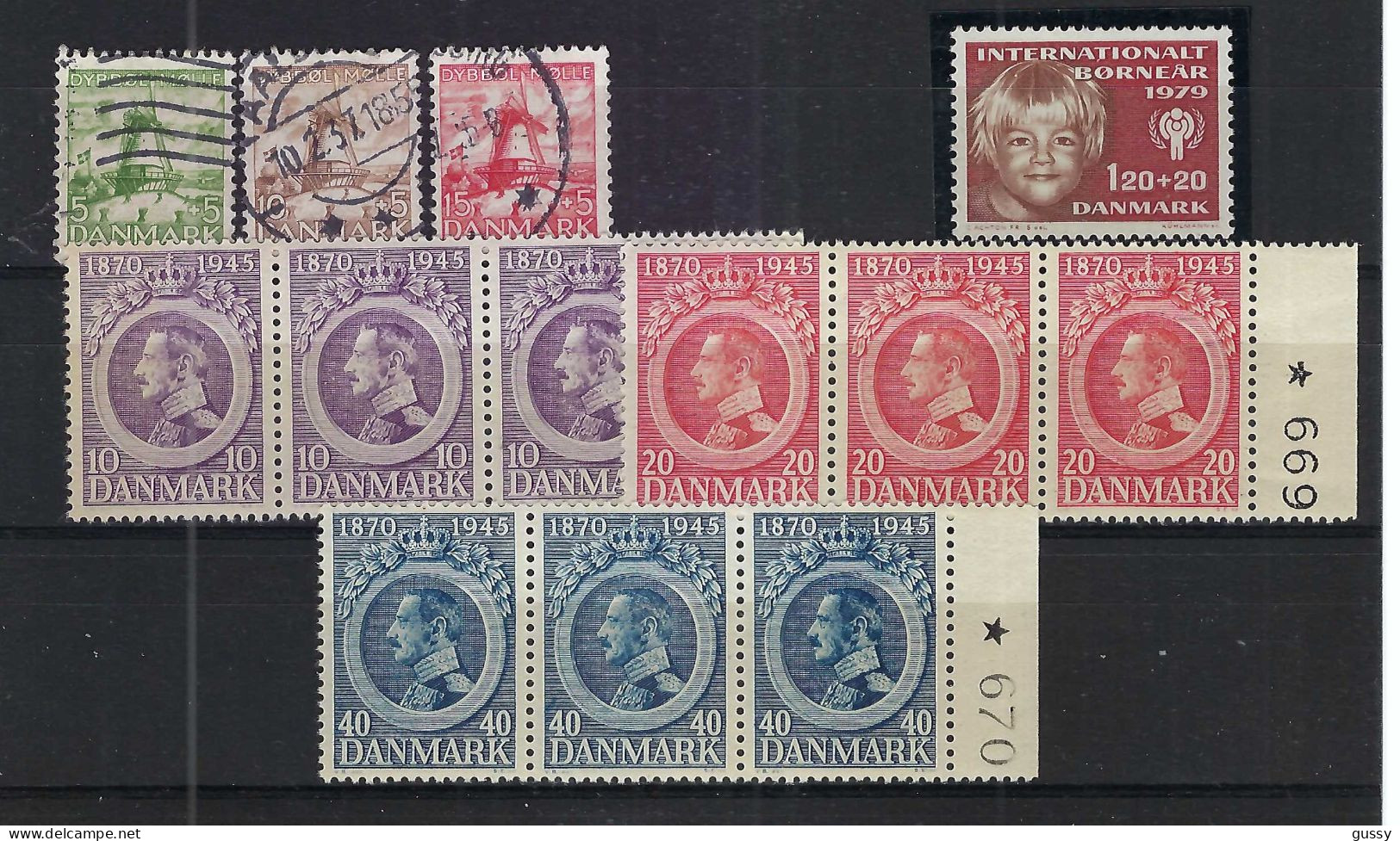 DANEMARK 1950-70: Lot De Neufs** Et D'obl. CAD - Neufs