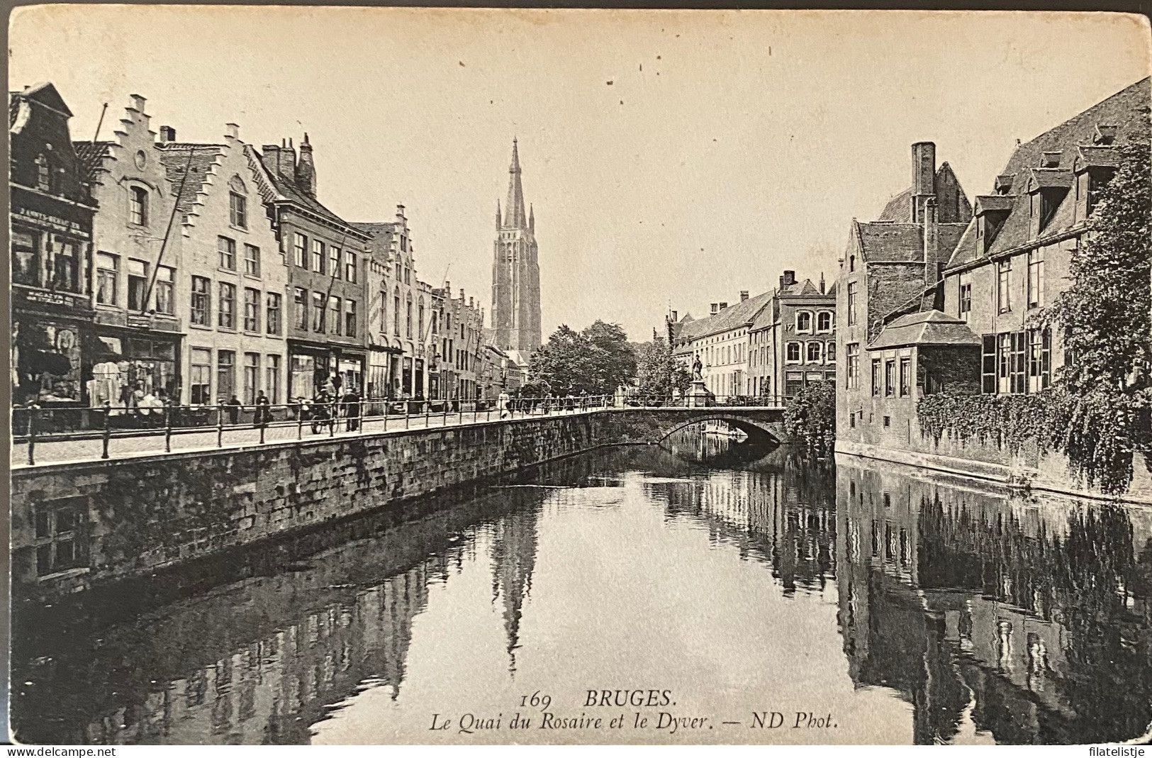 Brugge De Rozenkranskaai En De Dover - Menen