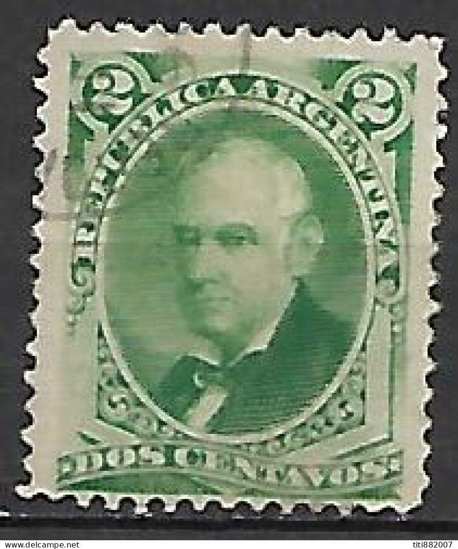 ARGENTINE   -   1876  .  Y&T N° 37 Oblitéré. - Used Stamps