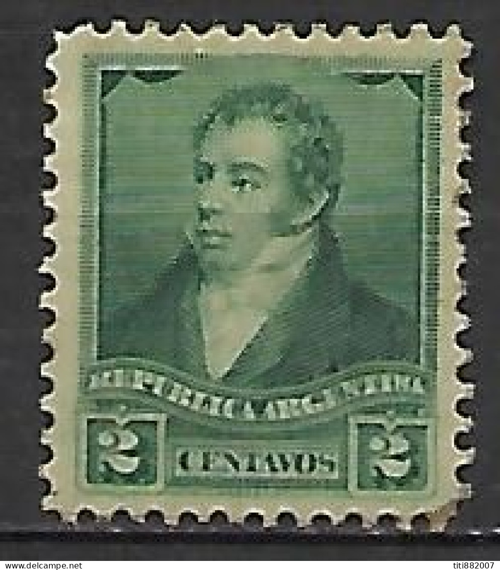 ARGENTINE   -   1892  .  Y&T N° 96 * - Unused Stamps