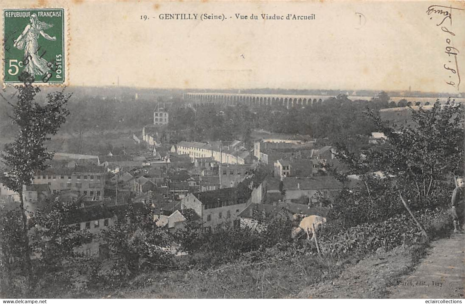 Gentilly        94       Vue Du Viaduc D"Arcueil      (voir Scan) - Gentilly