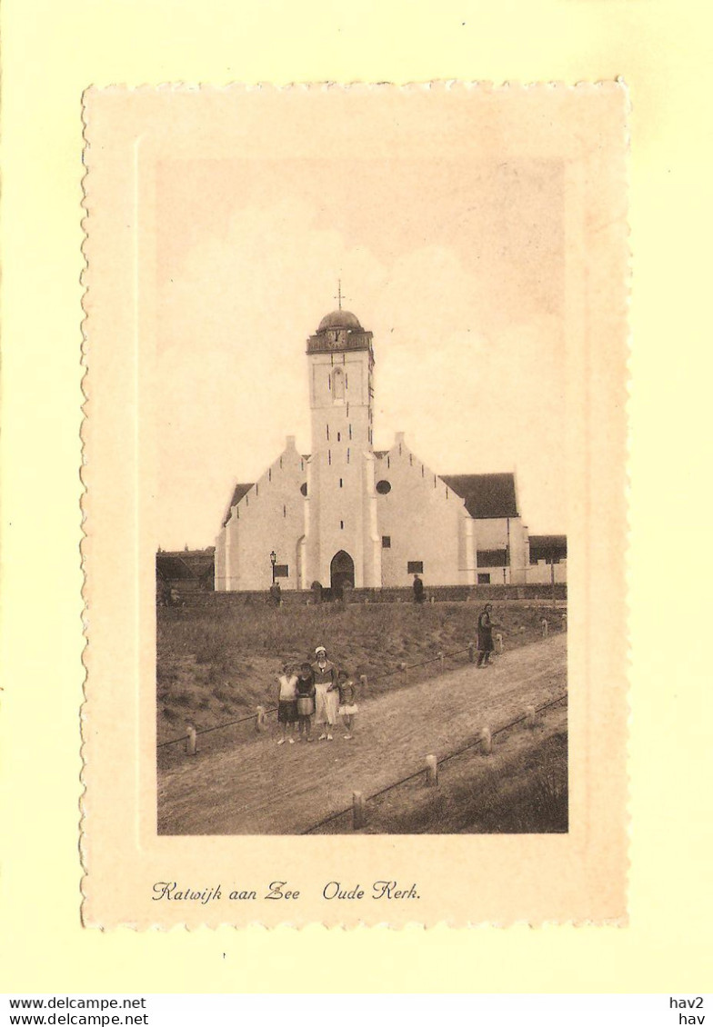 Katwijk Aan Zee Oude Kerk 1938 RY33969 - Katwijk (aan Zee)
