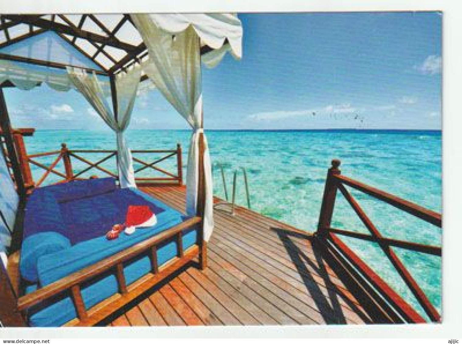 On The Way To Paradise (British Virgin Islands)  Postcard From Tortola, To Andorra (Principat) - Britse Maagdeneilanden