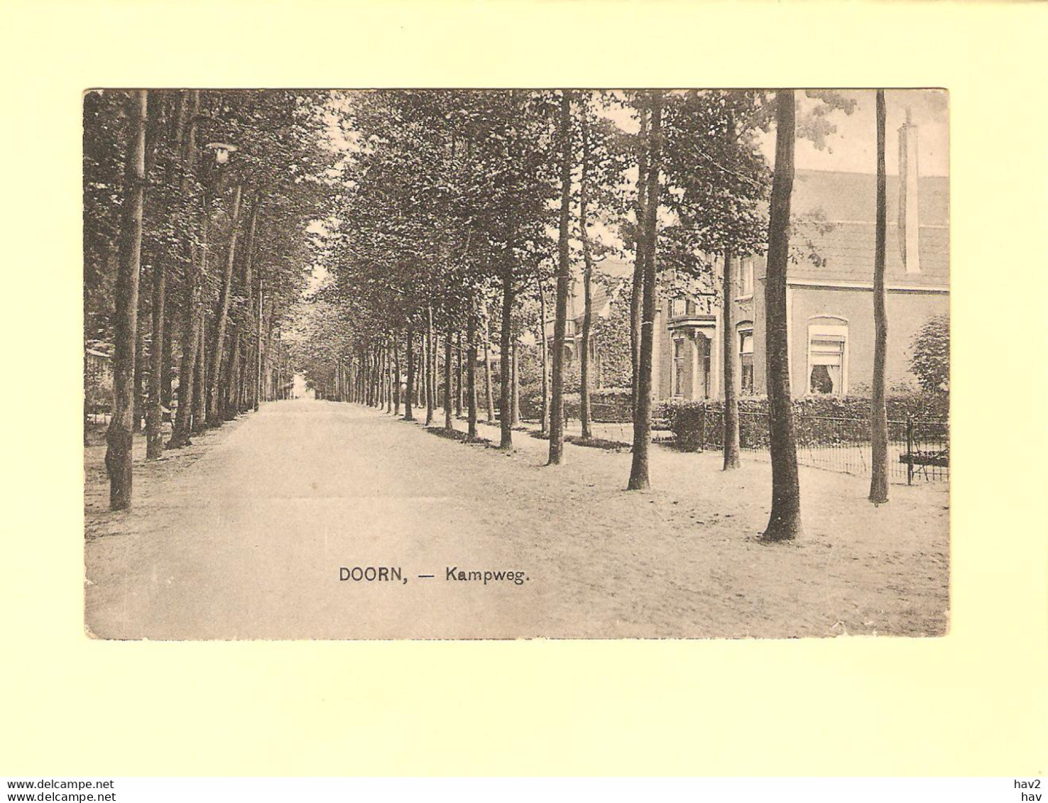 Doorn Kampweg Ca.1920 RY34904 - Doorn