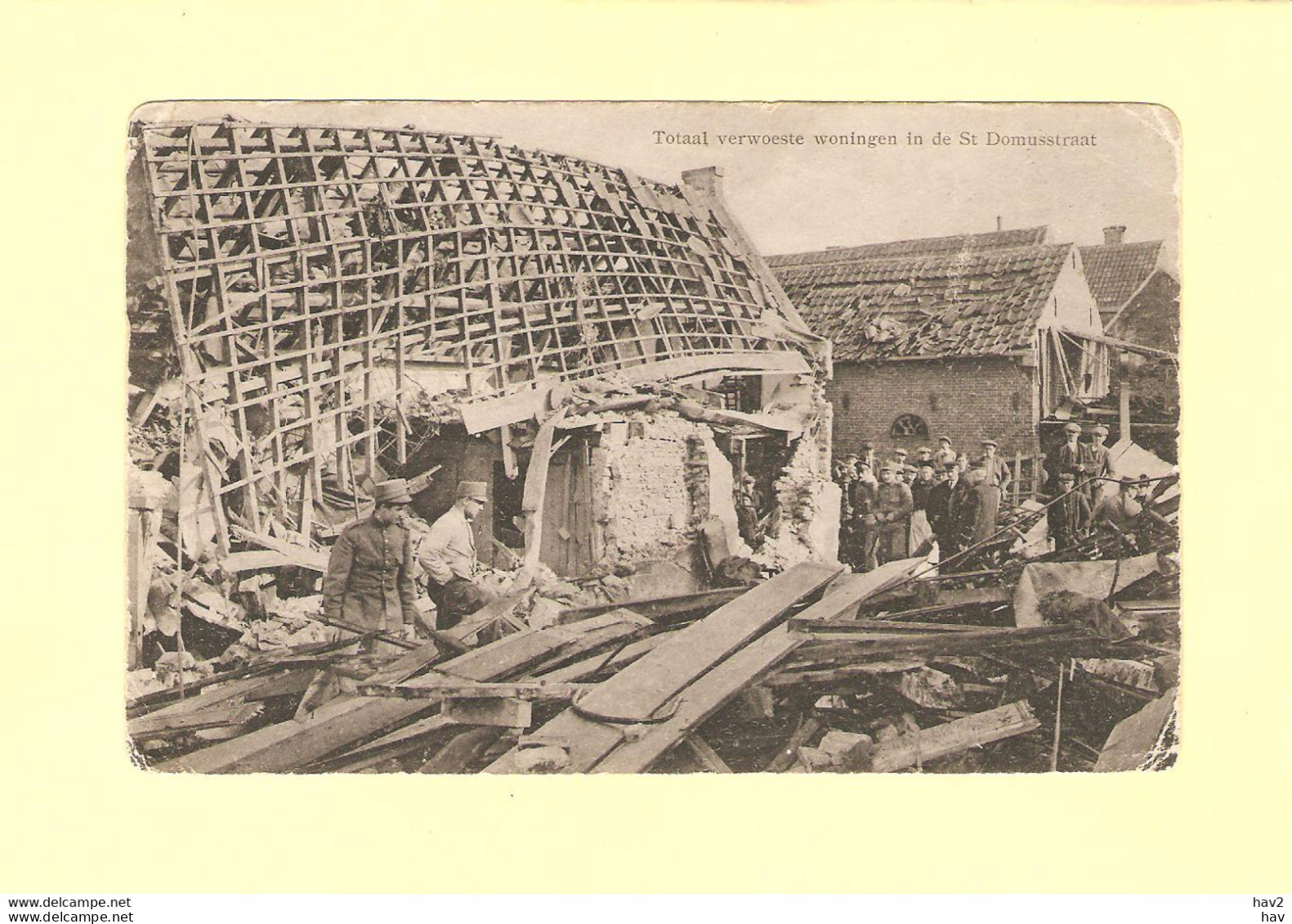 Zierikzee Verwoesting Na Bommen 1917 RY34733 - Zierikzee