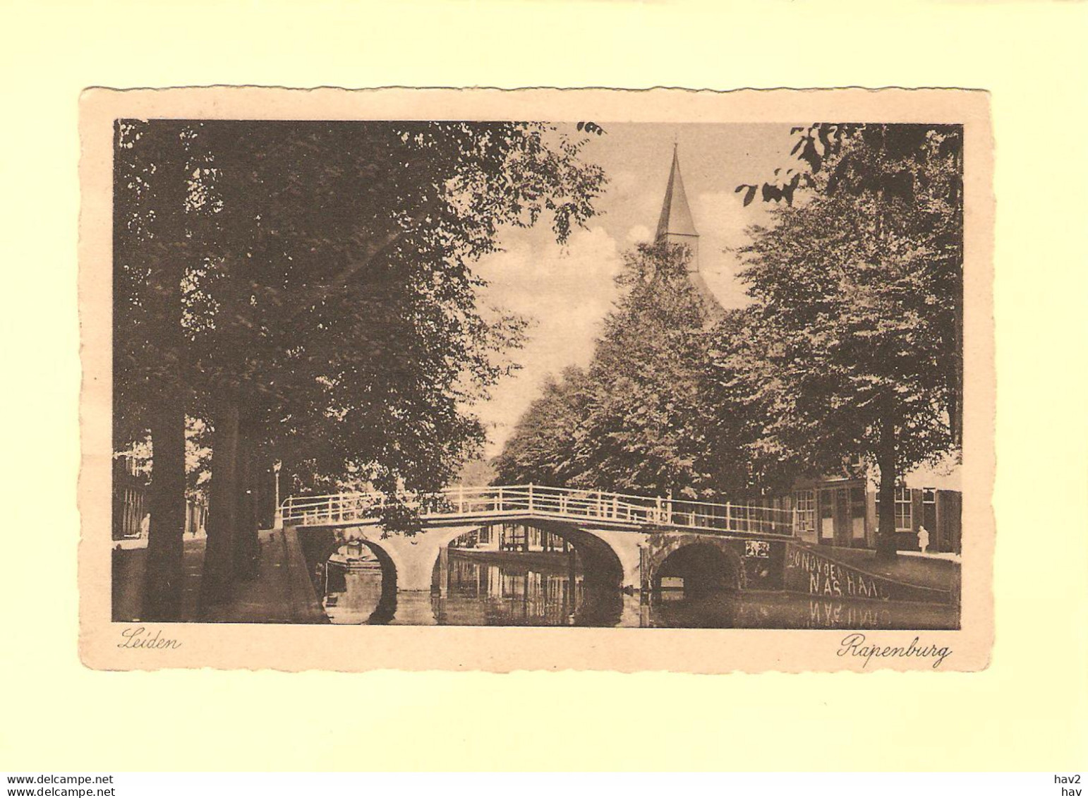 Leiden Rapenburg 1936 RY34494 - Leiden