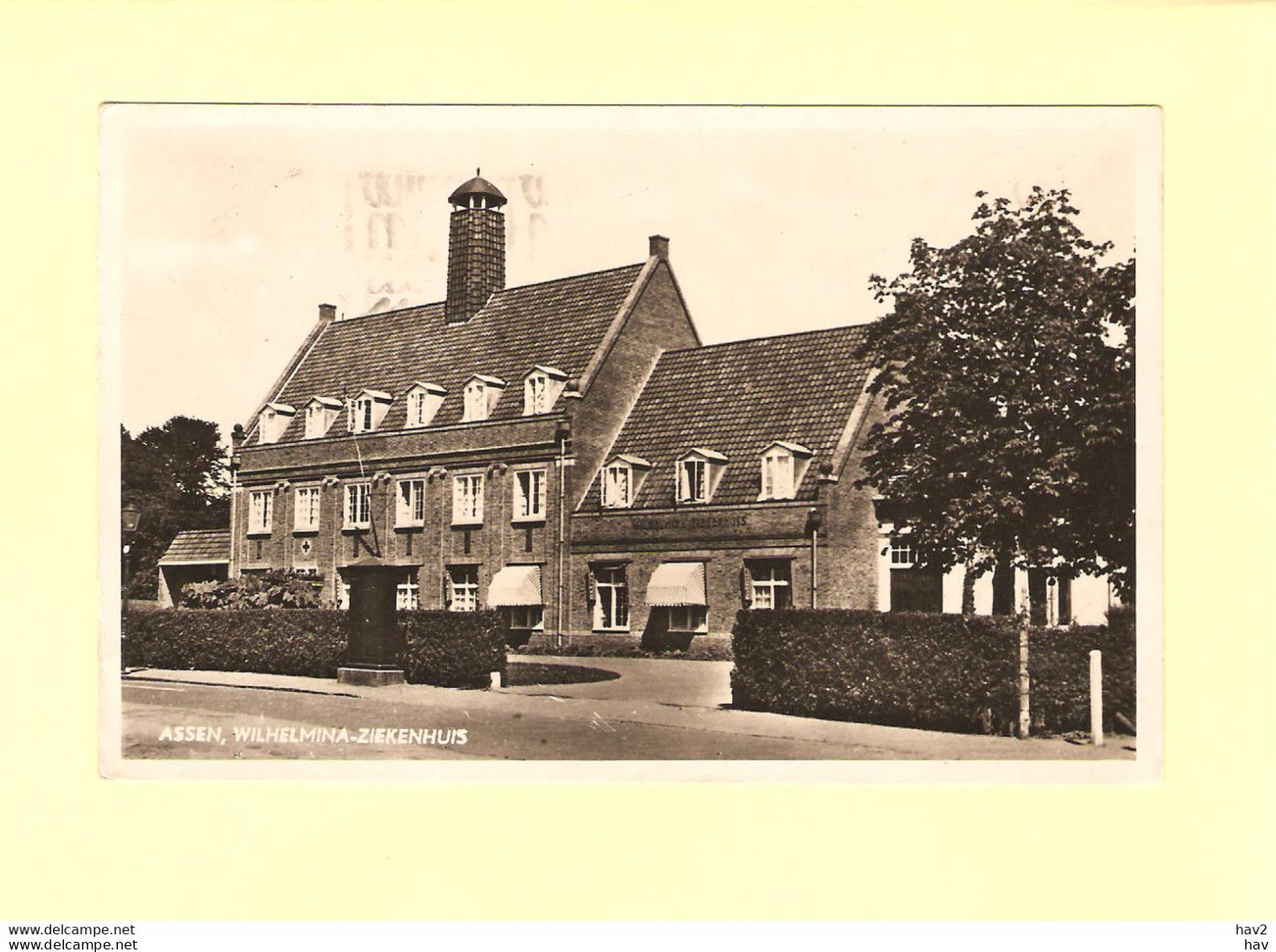 Assen Wilhelmina Ziekenhuis 1952 RY34409 - Assen
