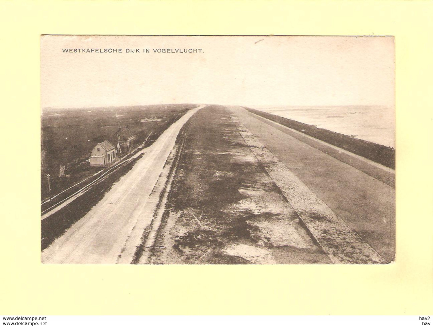 Westkapelsche Dijk In Vogelvlucht 1933 RY34238 - Westkapelle