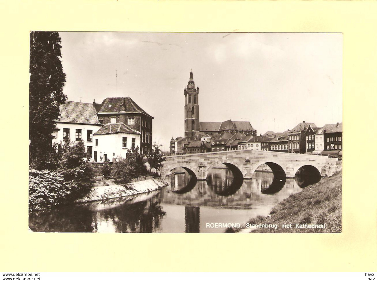 Roermond Stenenbrug Met Kathedraal  RY34183 - Roermond