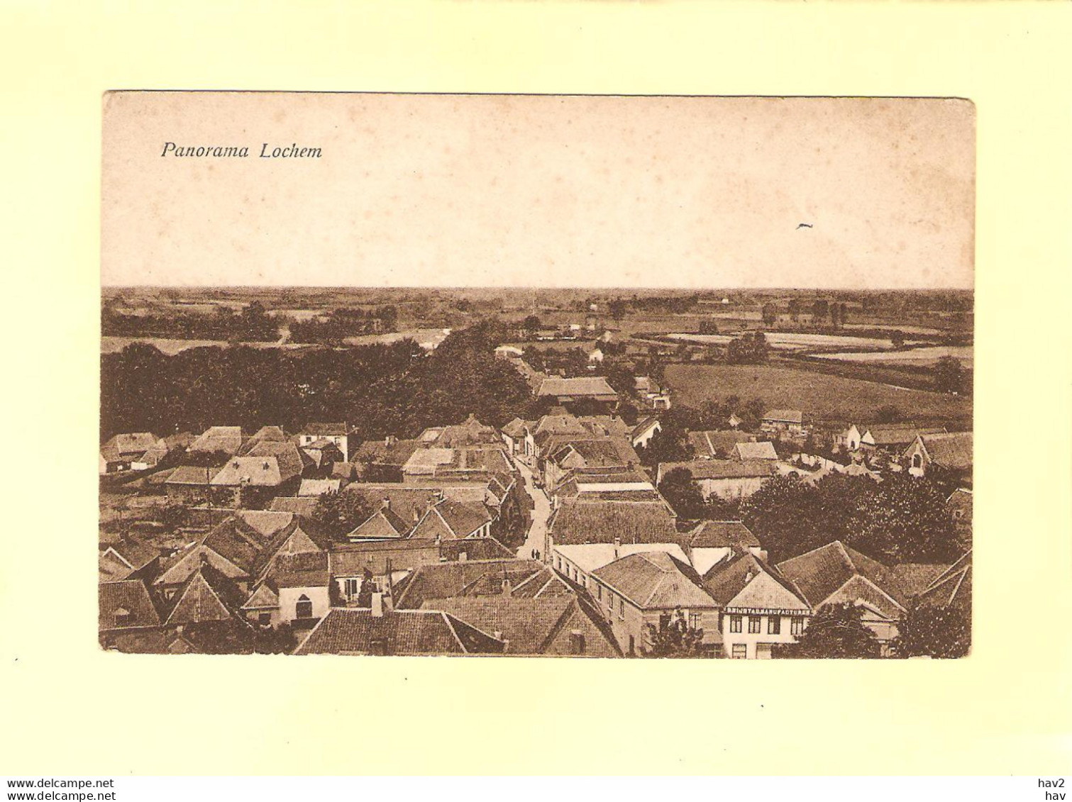 Lochem Panorama 1929  RY36884 - Lochem