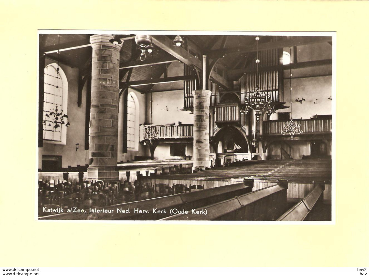 Katwijk Aan Zee Interieur Oude N.H. Kerk  RY36854 - Katwijk (aan Zee)