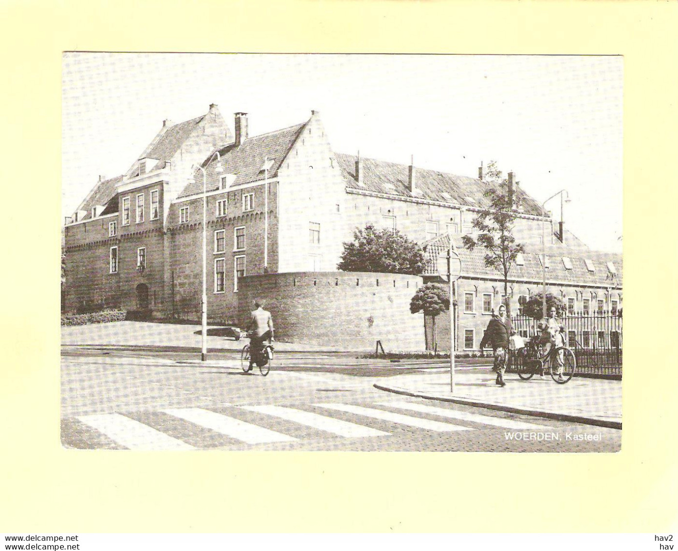 Woerden Kasteel Vanaf Brug RY36949 - Woerden