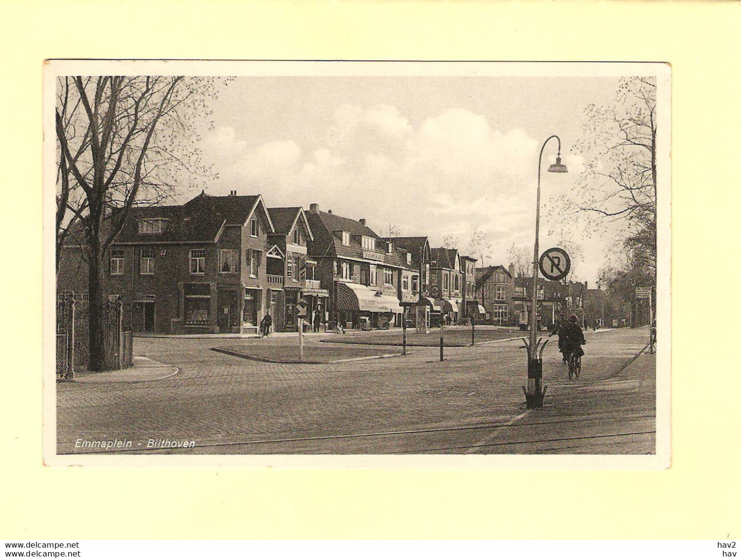 Bilthoven Emmaplein  1937 RY36595 - Bilthoven
