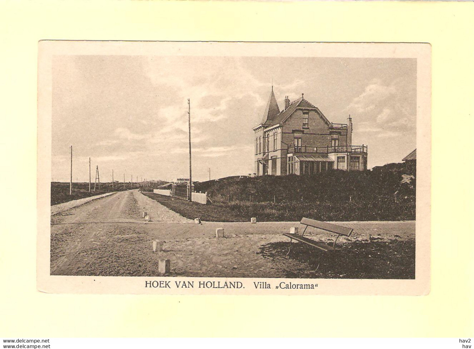 Hoek Van Holland Villa Calorama 1924 RY36284 - Hoek Van Holland