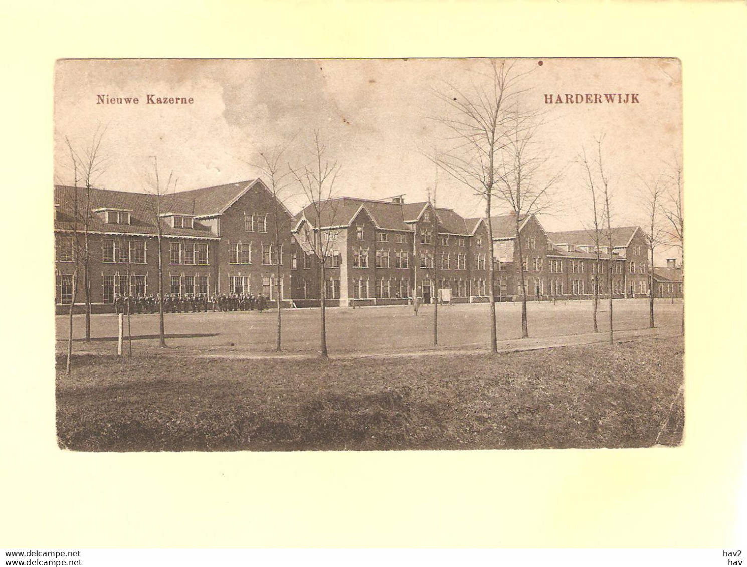 Harderwijk Nieuwe Kazerne Ca. 1919 RY36706 - Harderwijk