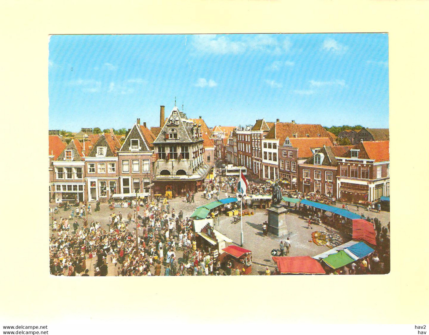 Hoorn Oud-Hollandse Markt Op Kaasmarkt RY40041 - Hoorn