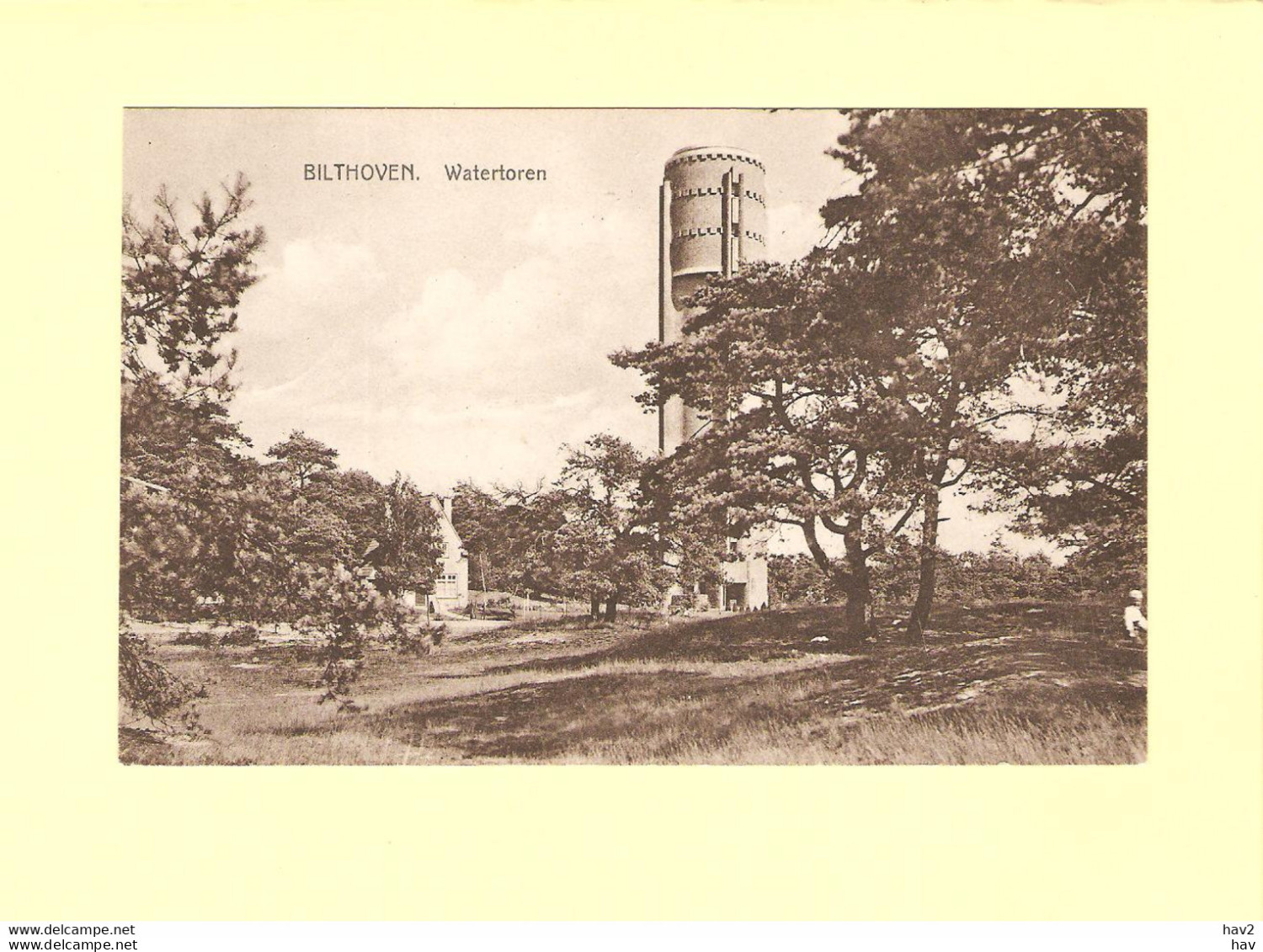Bilthoven Watertoren 1930 RY37368 - Bilthoven