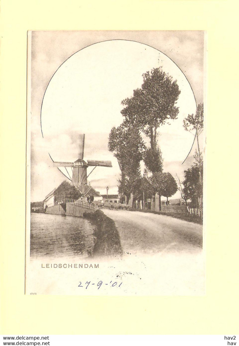 Leidschendam Molen In Sierkader 1901 RY37297 - Leidschendam