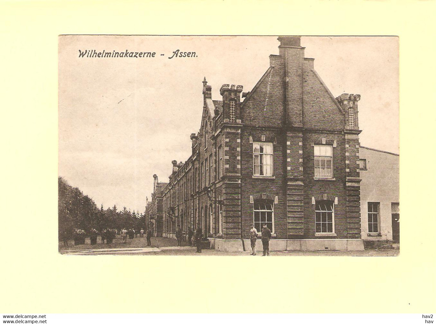 Assen Militairen Wilhelmina Kazerne RY37223 - Assen