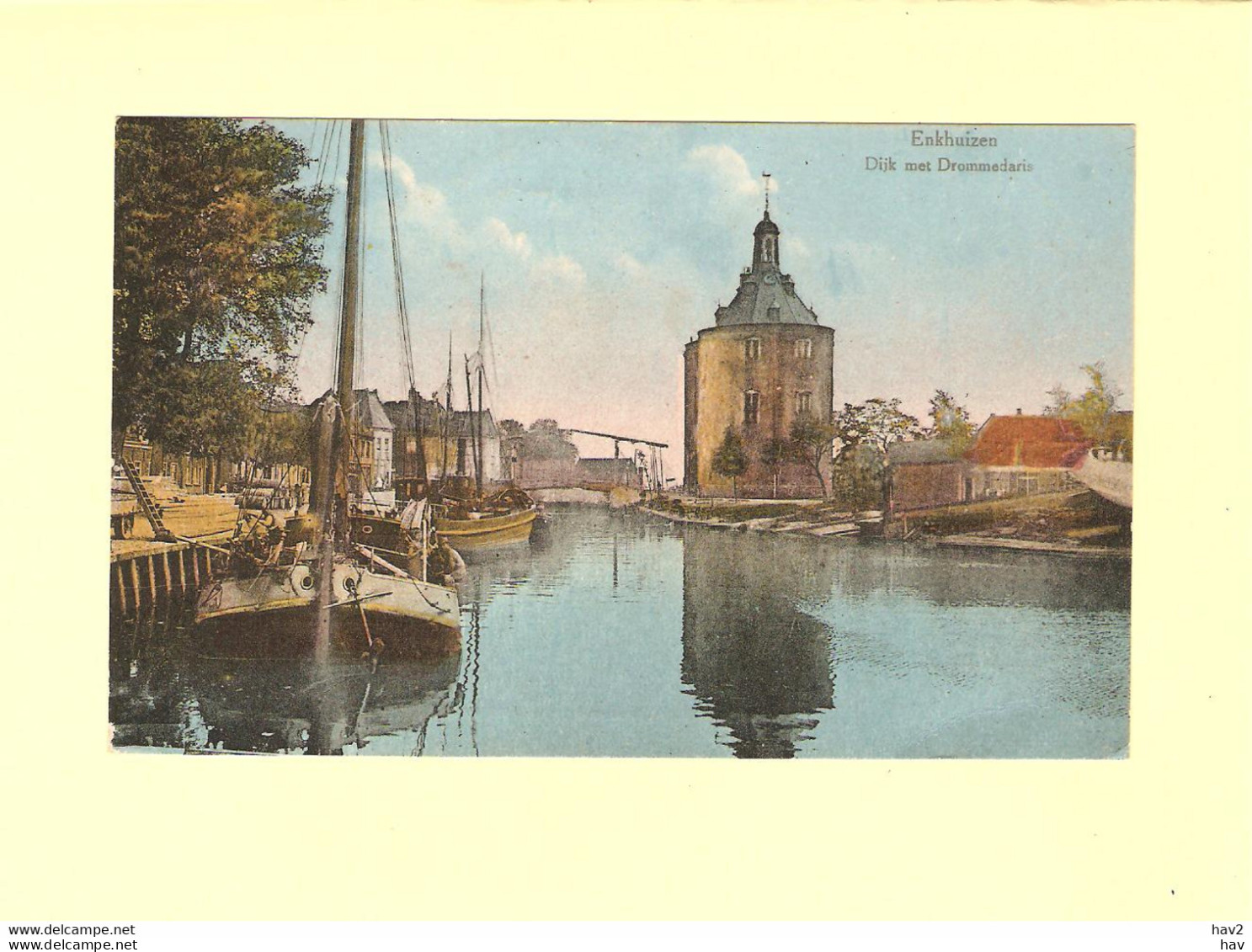 Enkhuizen Dijk Met Dromedaris 1932 RY37211 - Enkhuizen