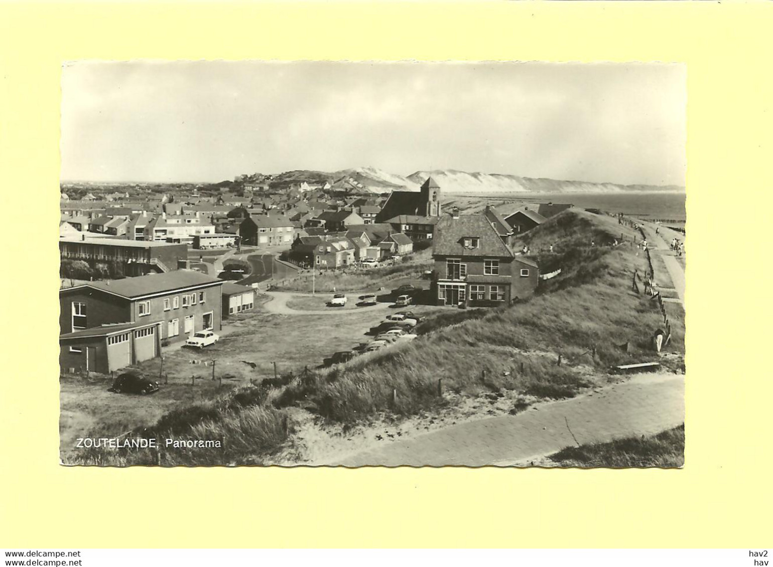 Zoutelande Panorama Huizen, Zee En Duinen RY37055 - Zoutelande