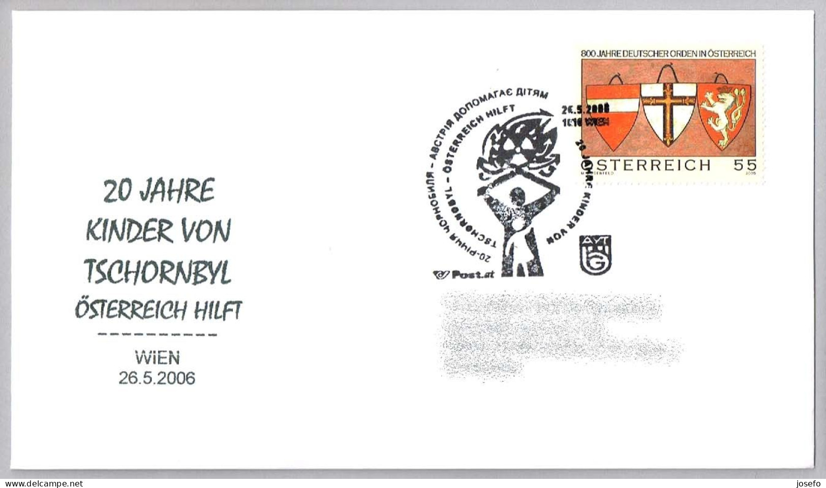 20 AÑOS CON LOS NIÑOS DE CHERNOBYL - 20 YEARS WITH CHILDREN OF CHERNOBYL. Wien 2006 - Atomenergie