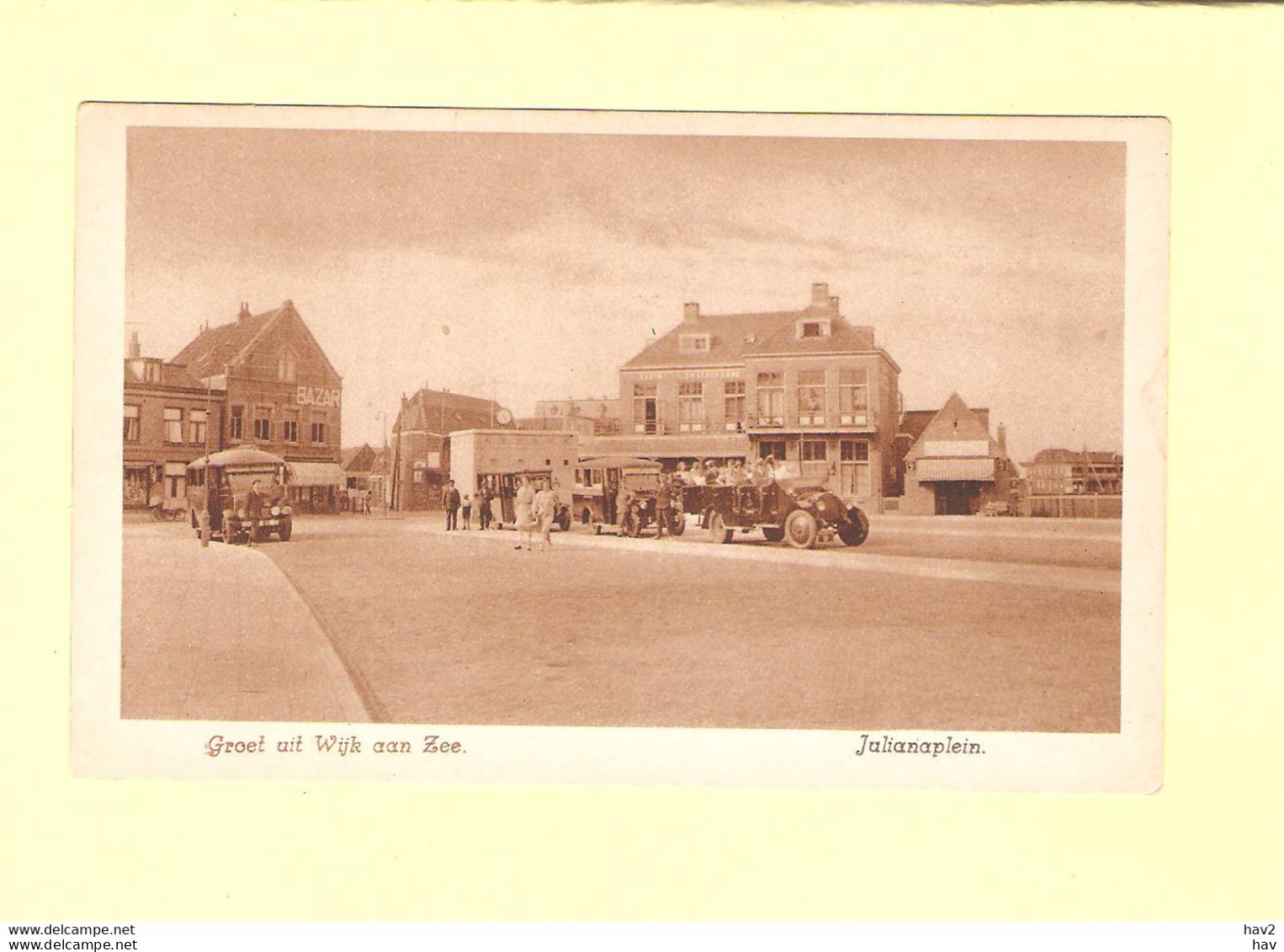 Wijk Aan Zee Julianaplein Autobus RY38327 - Wijk Aan Zee