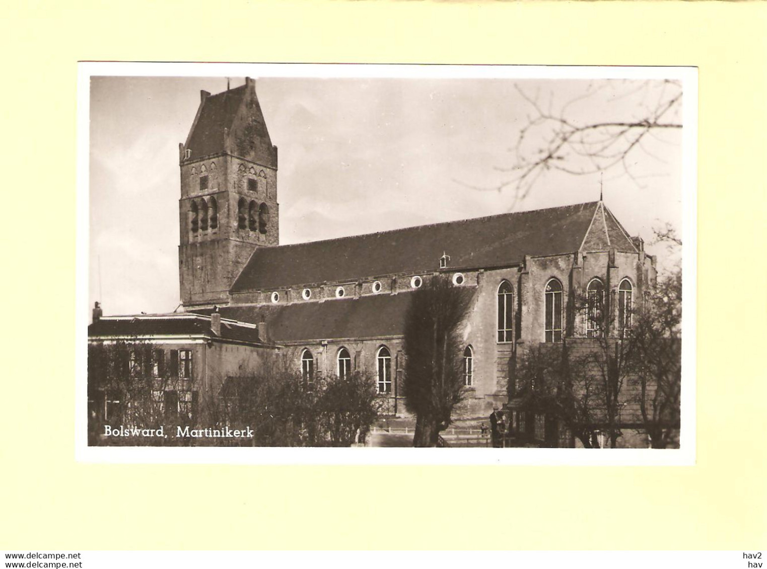 Bolsward Gezicht Op Martini Kerk RY38204 - Bolsward