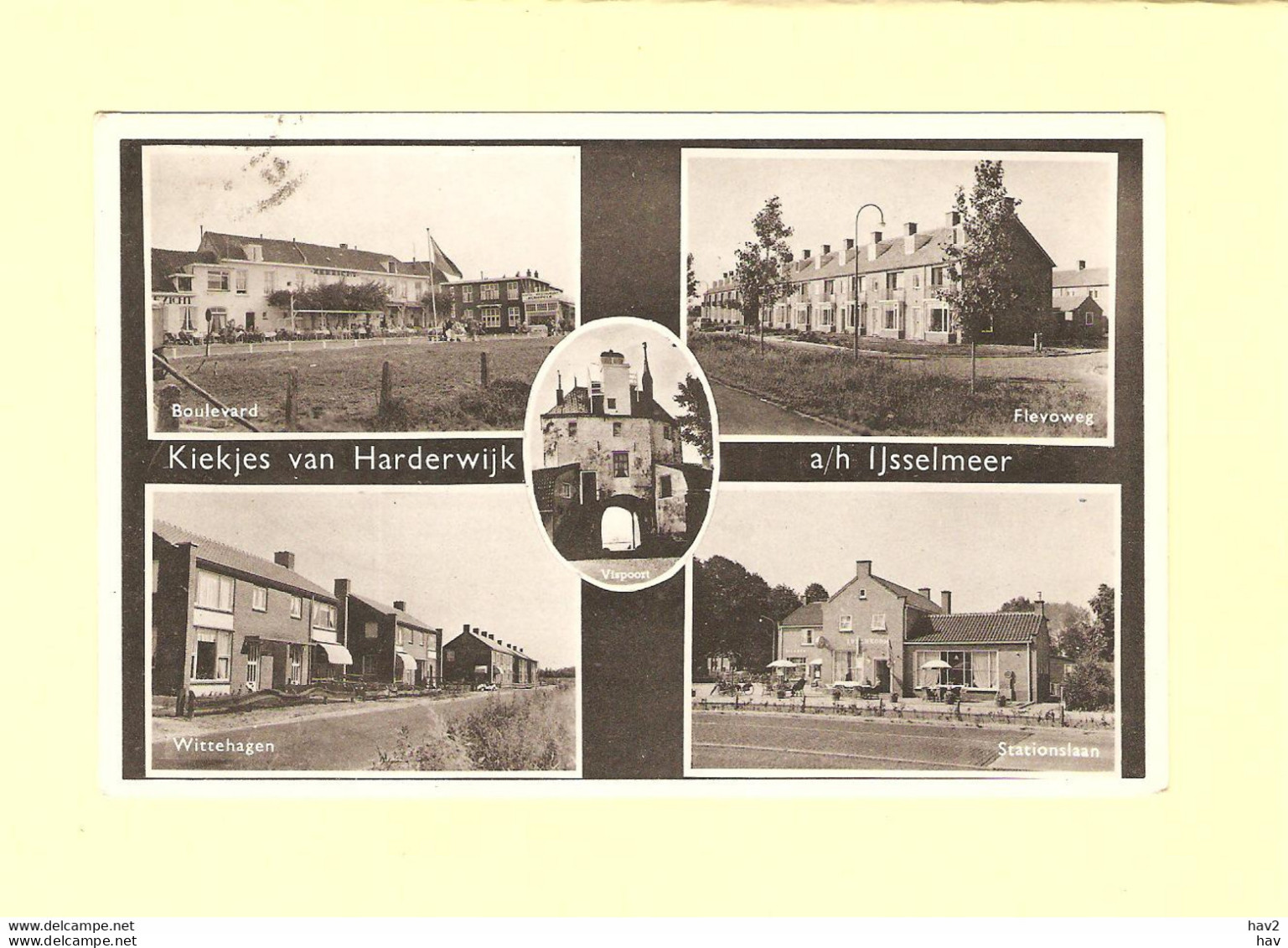 Harderwijk 5-luik 1958 RY37824 - Harderwijk