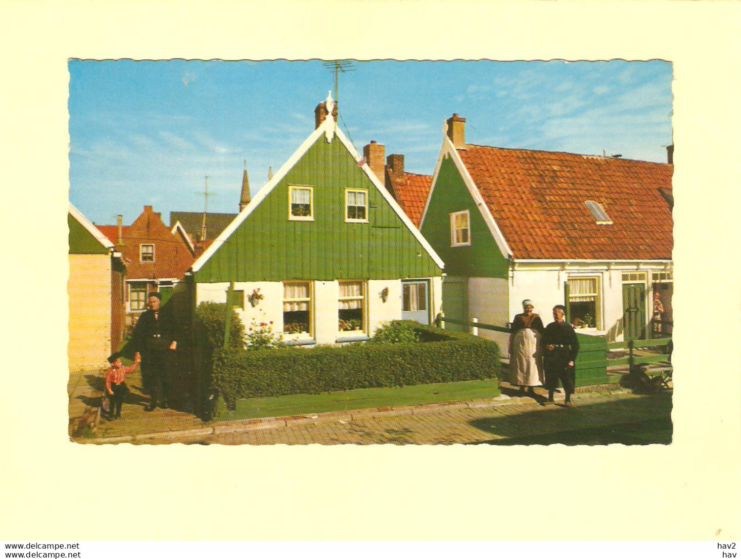 Urk Klederdracht Dorpsgezicht RY39143 - Urk