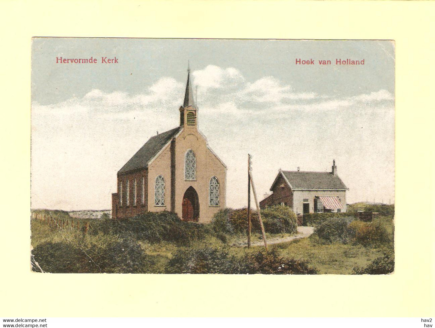 Hoek Van Holland Hervormde Kerk 1923 RY38635 - Hoek Van Holland