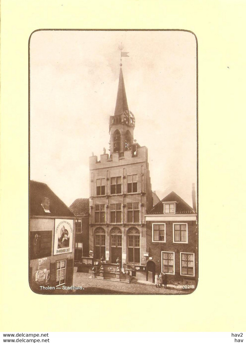 Tholen Stadhuis, Reclame Verzekering RY38623 - Tholen