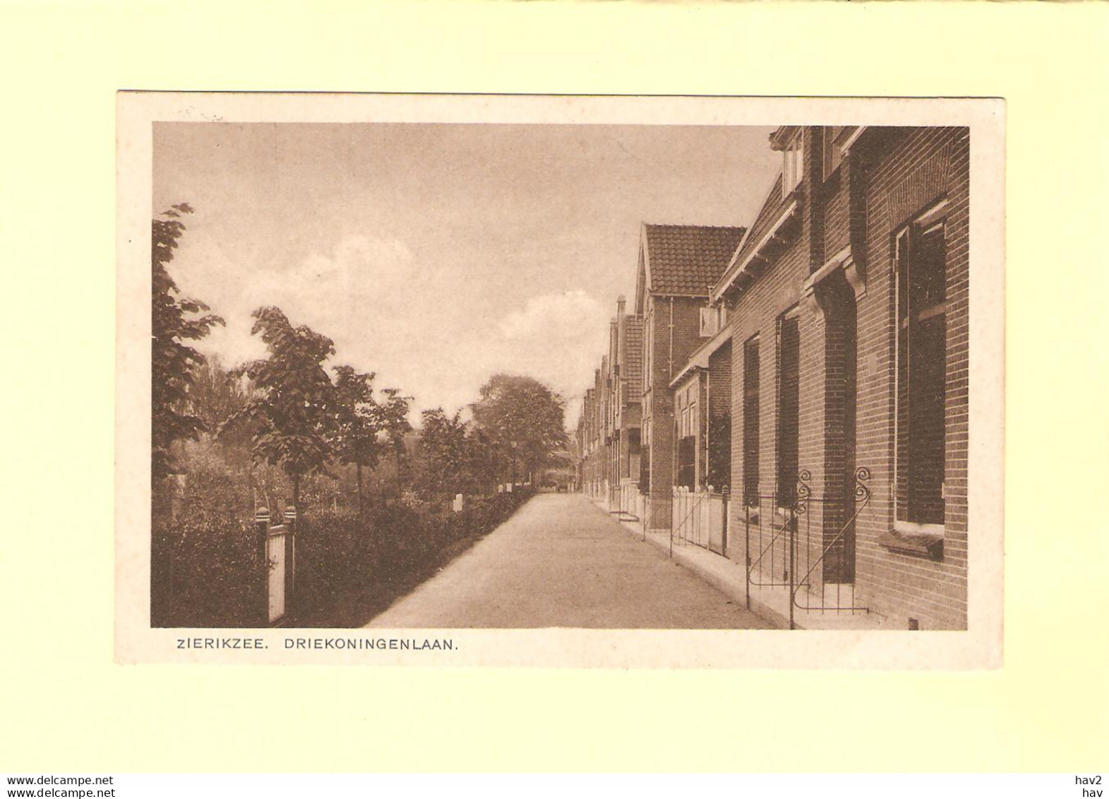 Zierikzee Woningen Driekoningenlaan 1936 RY38497 - Zierikzee