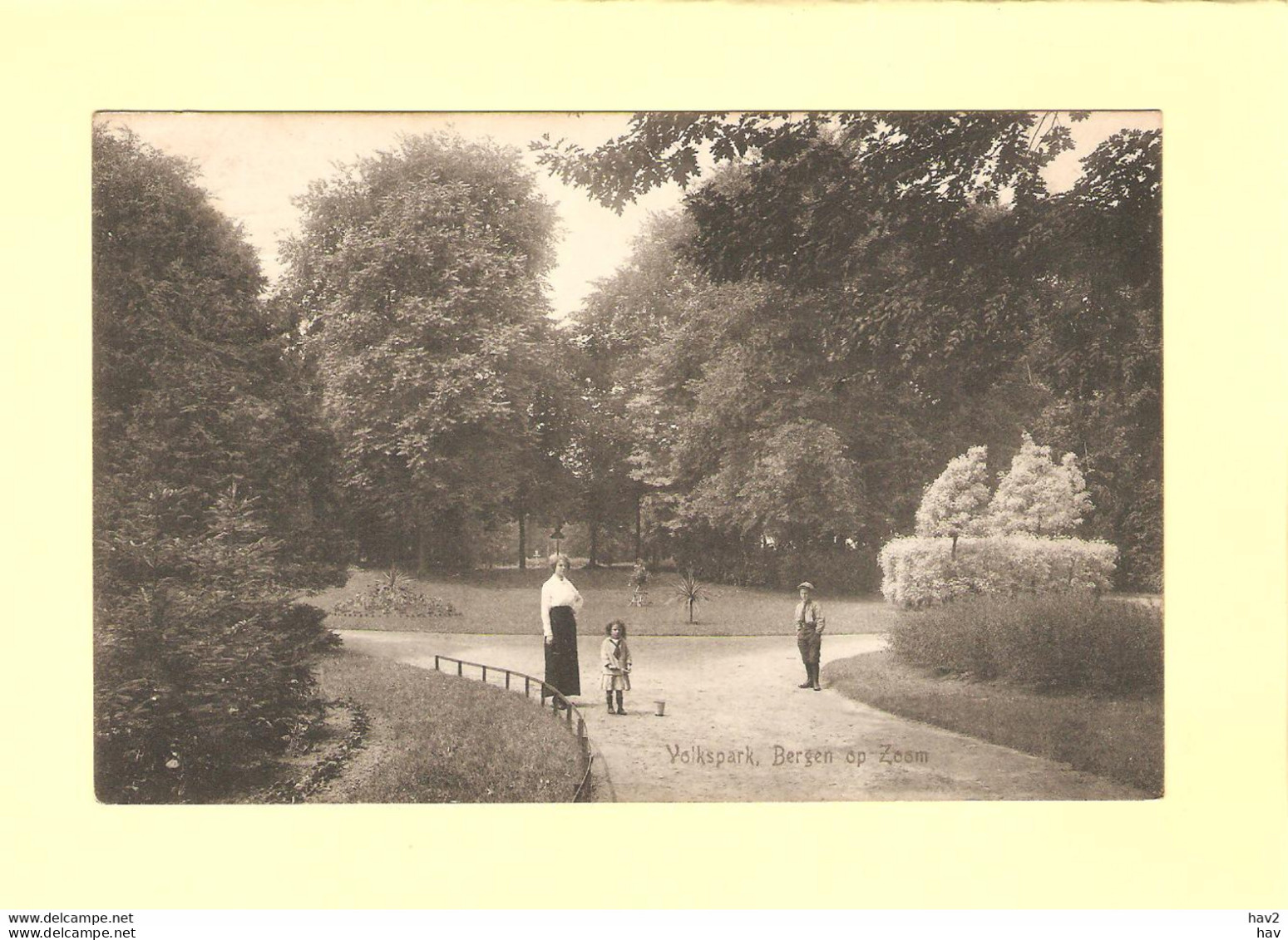 Bergen Op Zoom Volkspark 1917  RY38414 - Bergen Op Zoom