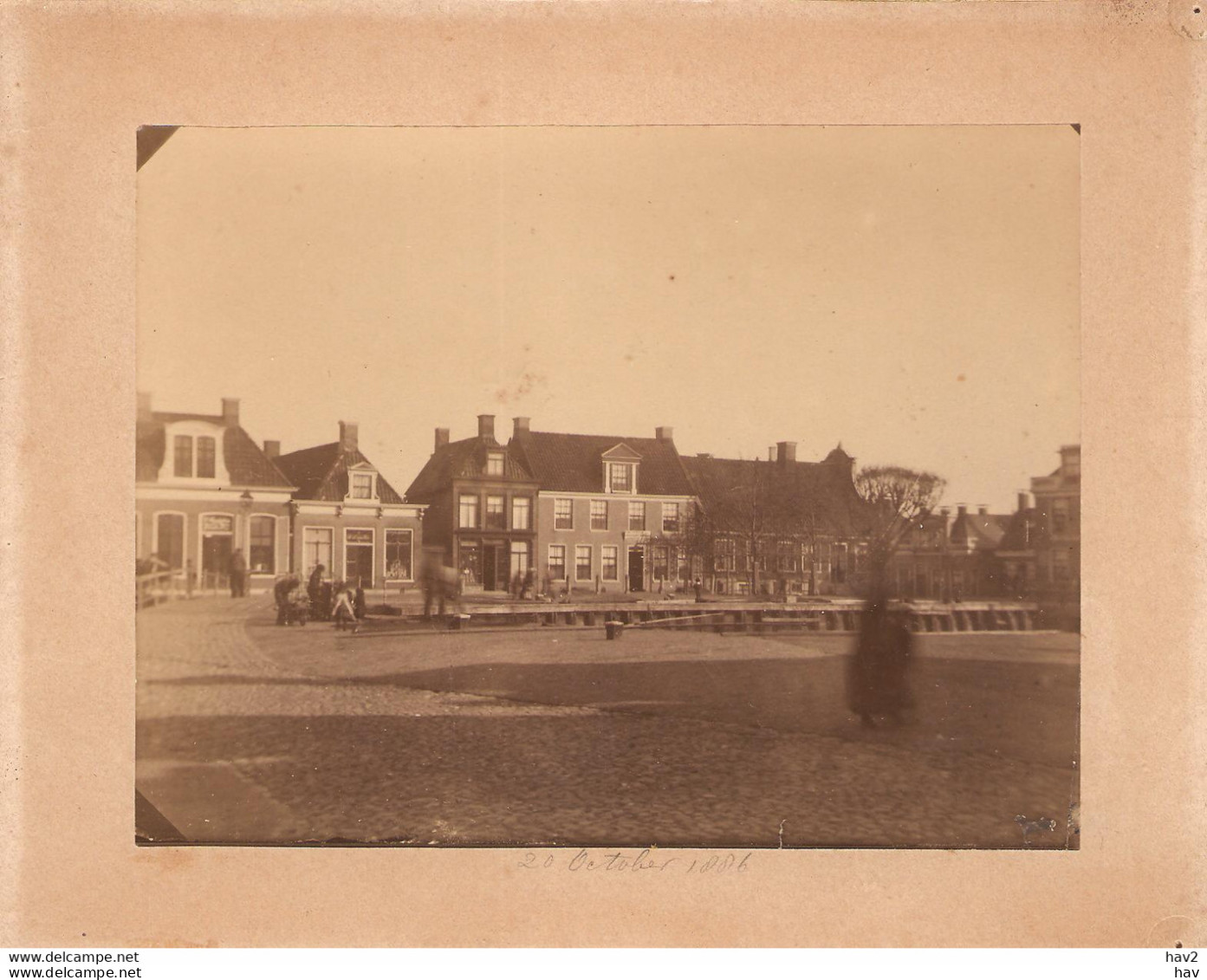 Lemmer Zeer Oude Foto V.d. Woude1886 KE4799 - Lemmer