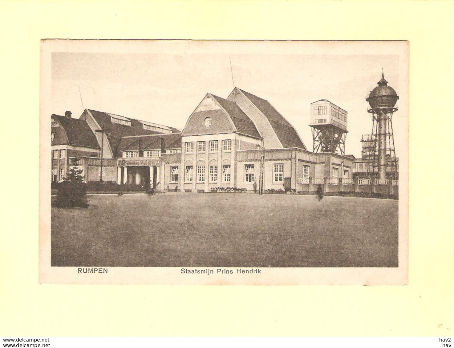 Brunssum Rumpen Staatsmijn Prins Hendrik 1925 RY40637 - Brunssum