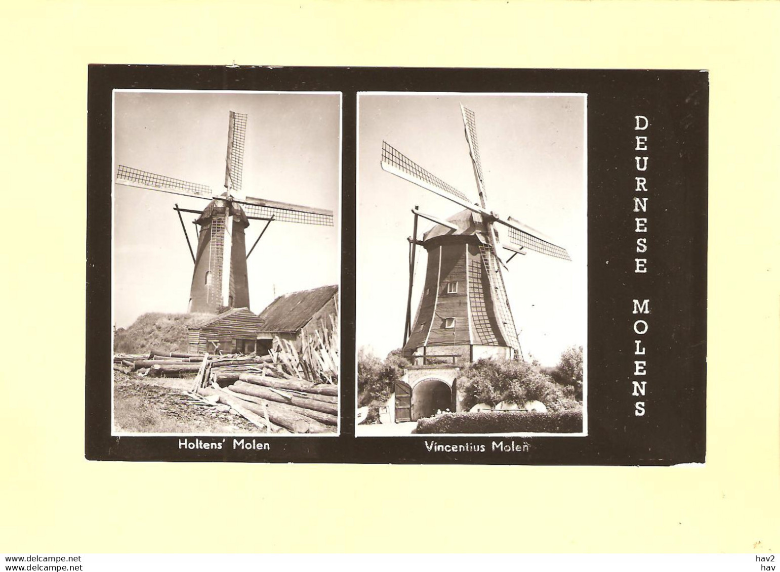 Deurne Vincentius Molen En Holtens Molen RY40451 - Deurne