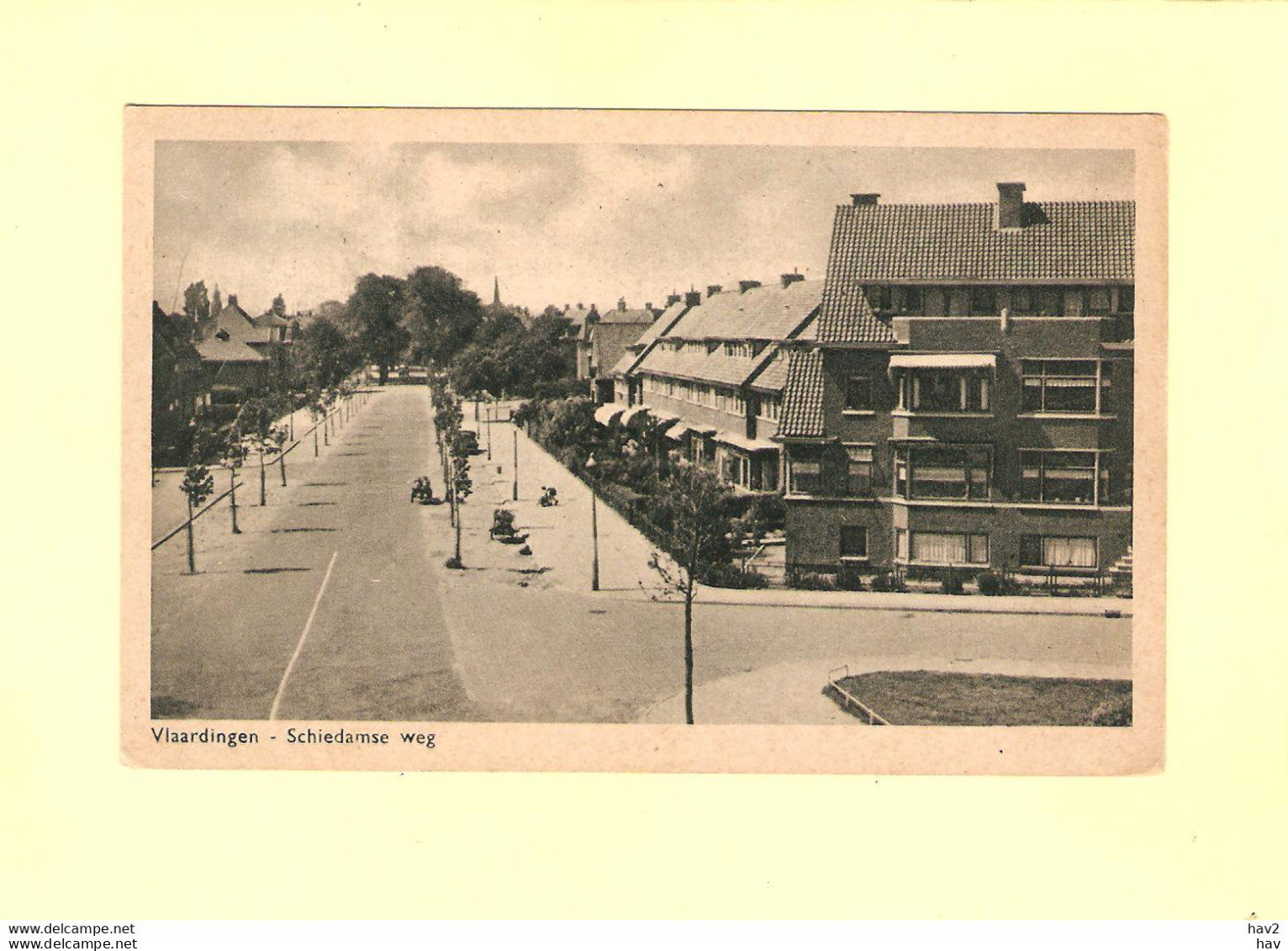 Vlaardingen Schiedamse Weg 1950 RY39902 - Vlaardingen