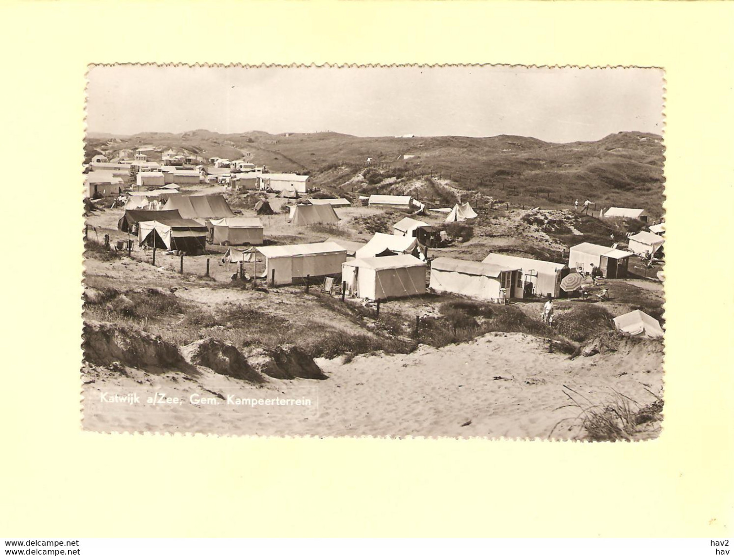 Katwijk Aan Zee Gem.  Kampeercentrum 1957 RY39687 - Katwijk (aan Zee)