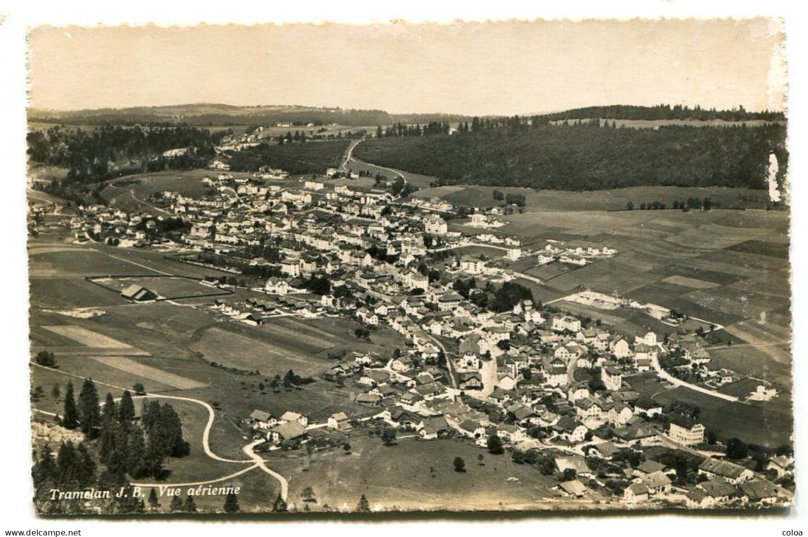 TRAMELAN Vue Aérienne - Tramelan