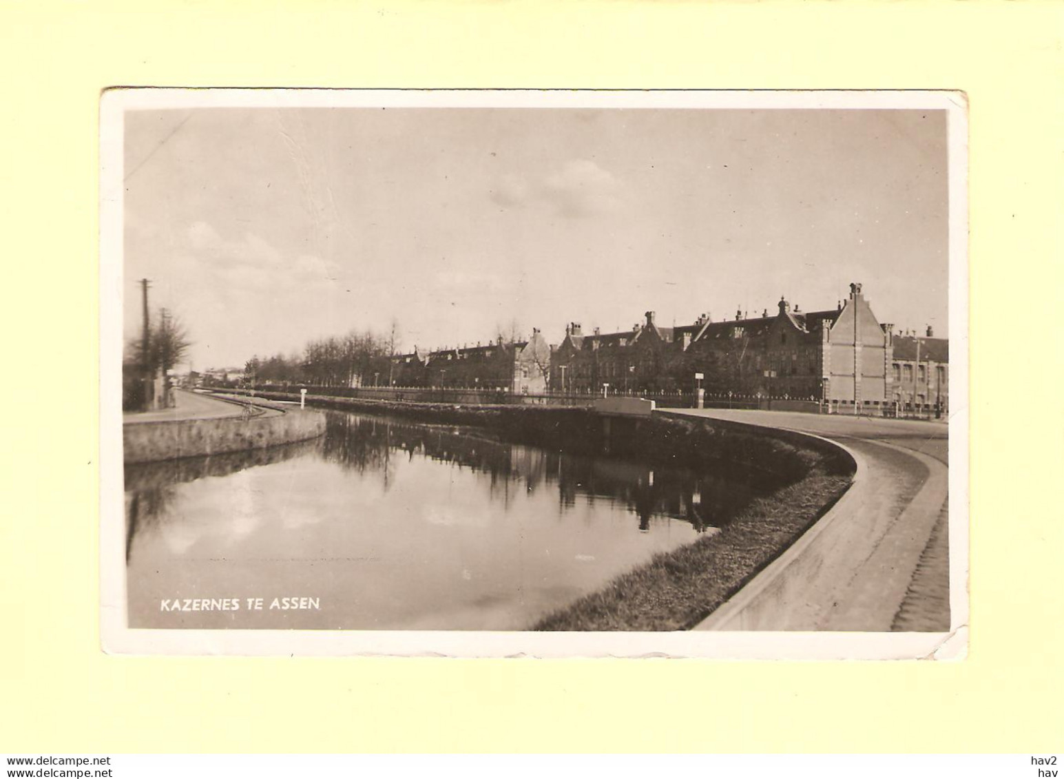 Assen Gezicht Op De Kazernes 1933 A015 - Assen