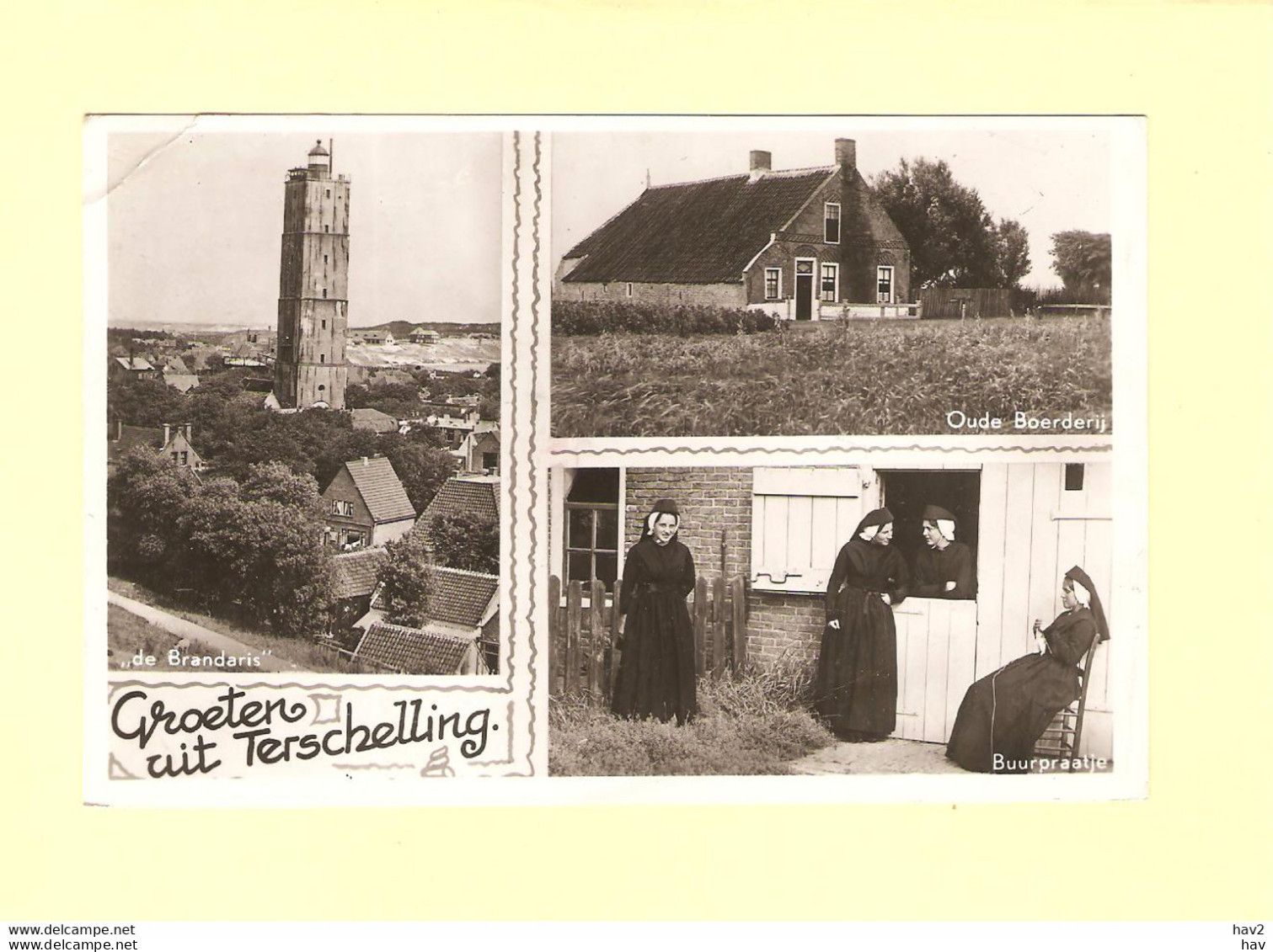 Terschelling 3-luik Vuurtoren, Boerderij RY41057 - Terschelling