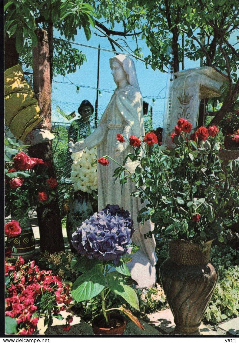 San Damiano - Frazione Di S. Giorgio Piacentino - Statua Della Madonna Delle Rose - Monumente