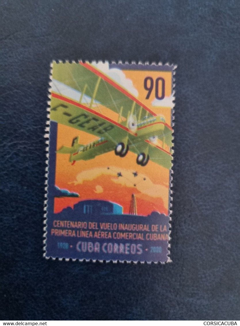 CUBA  NEUF  2020   1er  LINEA  AEREA  COMERCIAL  //  PARFAIT  ETAT  //  1er  CHOIX  // - Ungebraucht